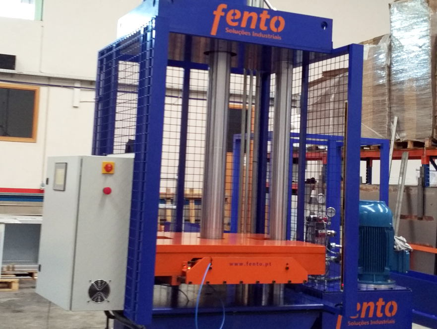 Prensa Hidráulica Cerâmica 160 Ton